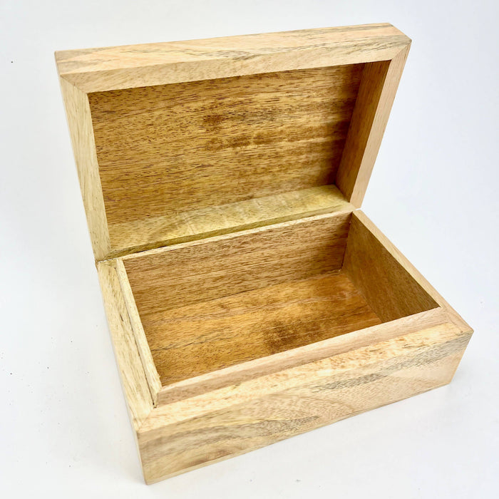 Wooden storage box 16x10cm