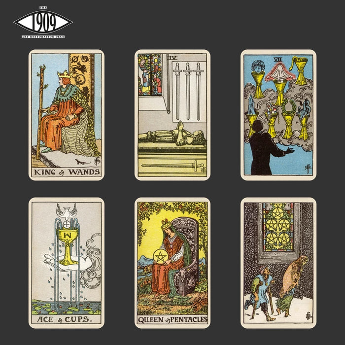 Das Kunstrestaurierungs-Tarot von 1909 - C in London (geliebt/gebraucht)