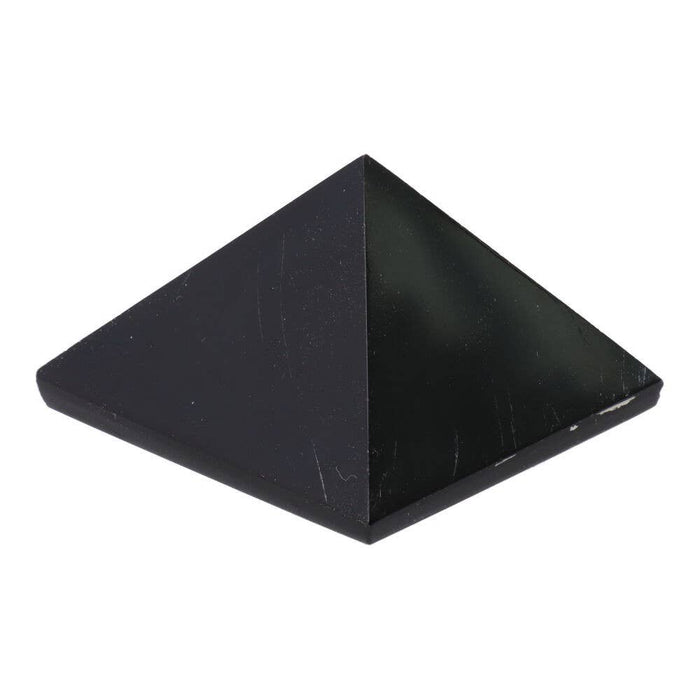 Black Obsidian pyramid 4x4cm