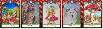 Faery Magic Message Cards - Tarotpuoti