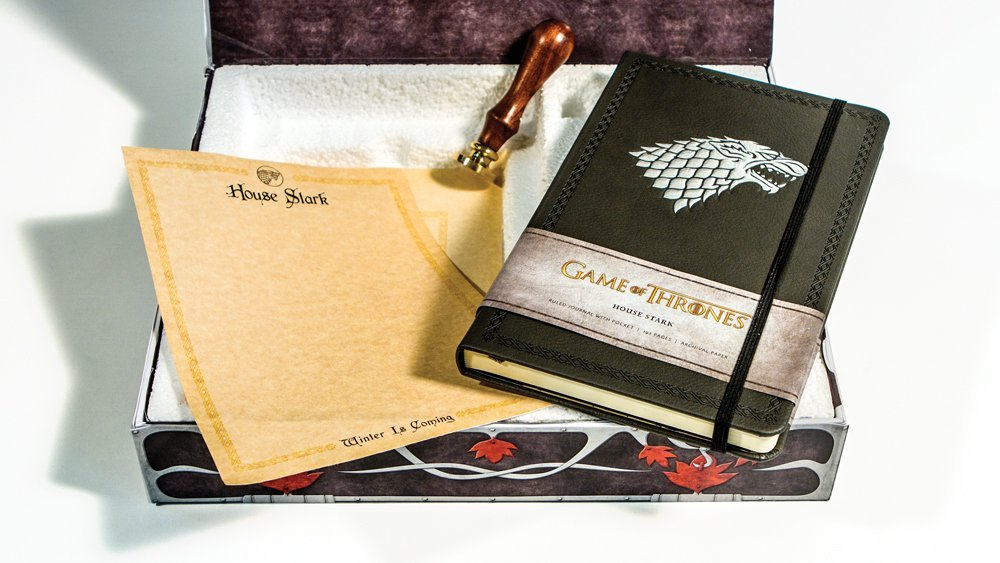 Game of Thrones: House Stark Deluxe kirjurin setti - Tarotpuoti