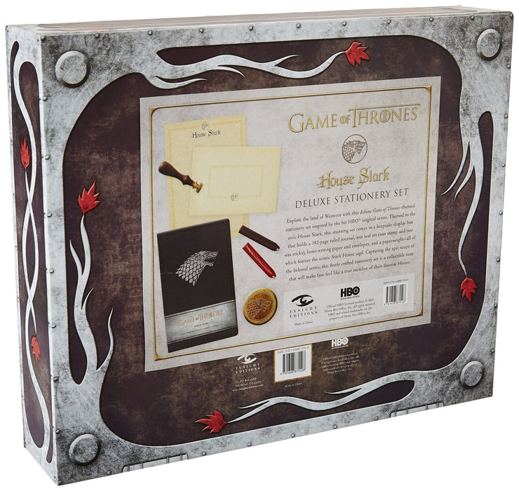 Game of Thrones: House Stark Deluxe kirjurin setti - Tarotpuoti