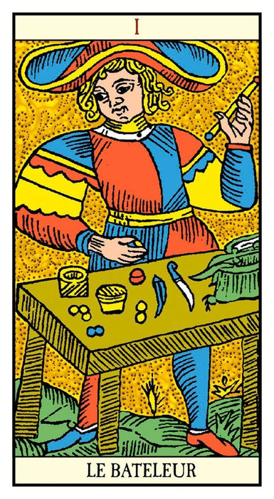 Golden Tarot of Marseille - Claude Burdel - Tarotpuoti