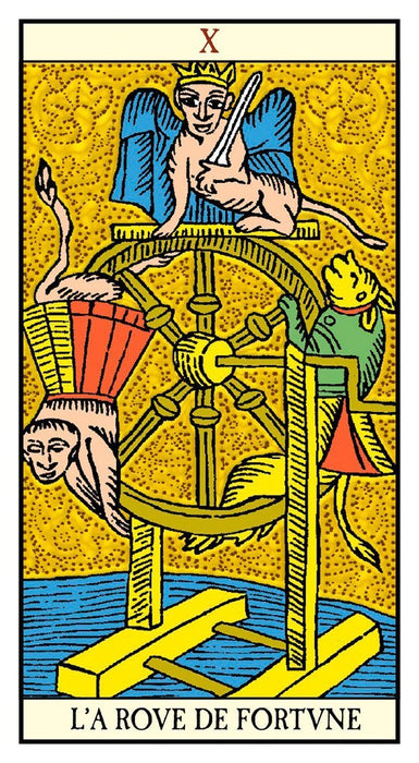 Golden Tarot of Marseille - Claude Burdel - Tarotpuoti