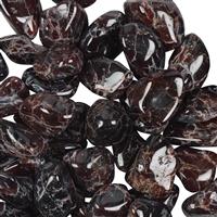 Granaatti Almandine (Garnet) rumpuhiottu n.1-1,5cm - Tarotpuoti