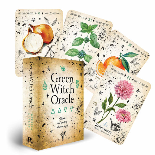 Green Witch Oracle Cards: Discover real secrets of natural Magick – Cheralyn Darcey - Tarotpuoti