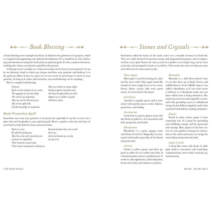 Grimoire: Personal & Magical Record of Spells, Rituals - Arin Murphy-Hiscock - Tarotpuoti