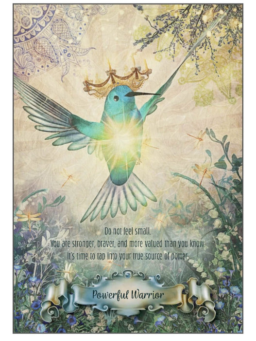 Hummingbird wisdom oracle cards - Tarotpuoti