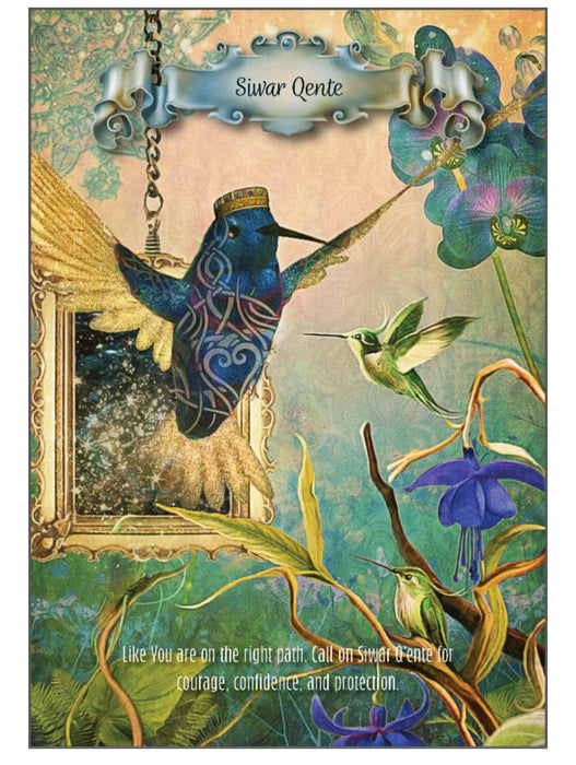 Hummingbird wisdom oracle cards - Tarotpuoti