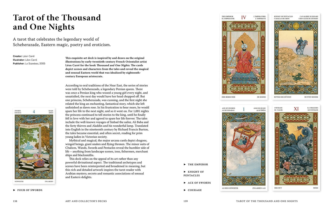 Iconic Tarot Decks: The History, Symbolism and Design of over 50 Decks -Sarah Bartlett - Tarotpuoti