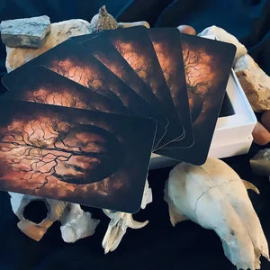 Spirits & Shadows Oracle Deck - 52 Card Intuitive Oracle Deck Featuring Original Ar - J Edward Neill