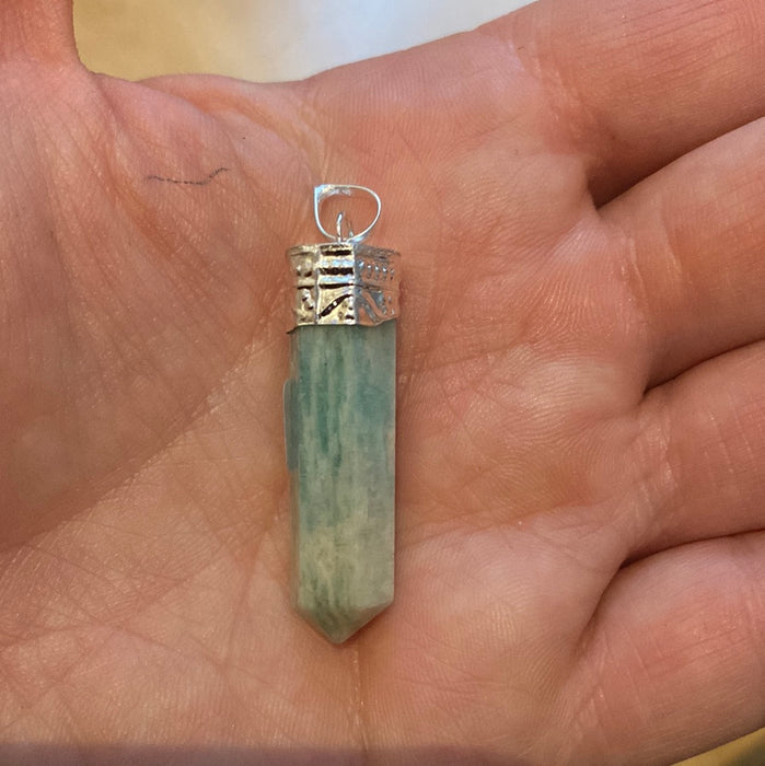 Amazonite pendant