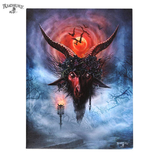 Invocatio Baphomet Canvas Taulu - Alchemy Gothic - Tarotpuoti