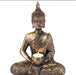 Istuva Buddha tuikkukynttilän jalka n.27cm - Tarotpuoti