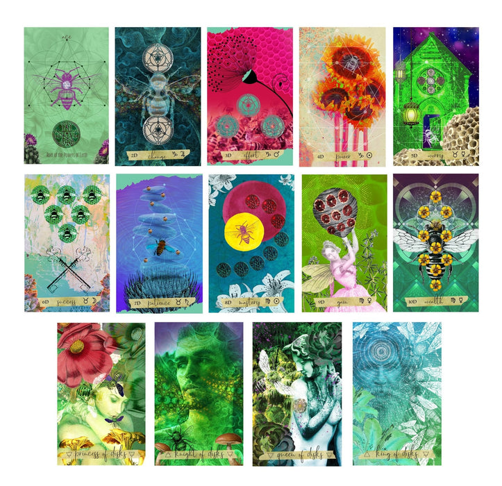 Journey of the Sacred Bee tarot - Sacred Soul Productions - Tarotpuoti