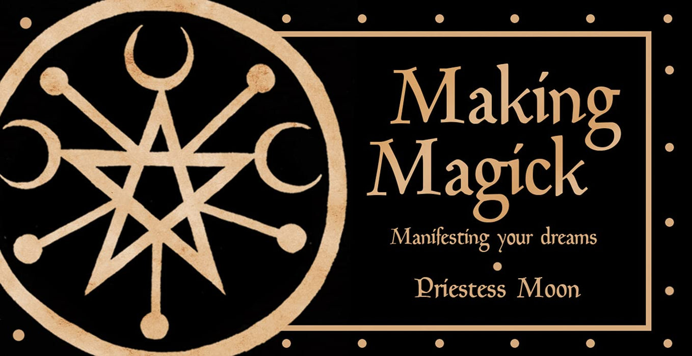 Making Magick Oracle: Manifesting Your Dreams (Mini Inspiration Cards) - Priestess Moon - Tarotpuoti