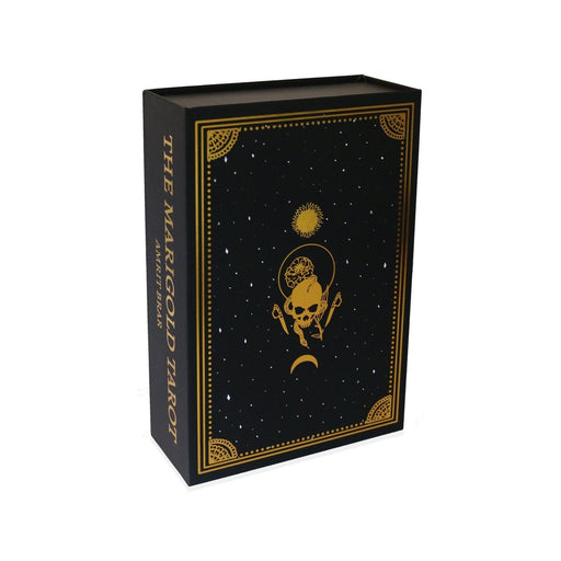 Marigold Tarot Classic 2nd edition gold gilded boxed set - Amrit Brar - Tarotpuoti