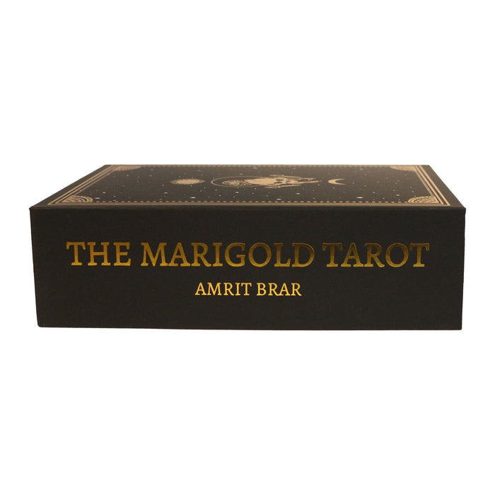 Marigold Tarot Classic 2nd edition gold gilded boxed set - Amrit Brar - Tarotpuoti