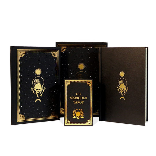 Marigold Tarot Classic 2nd edition gold gilded boxed set - Amrit Brar - Tarotpuoti