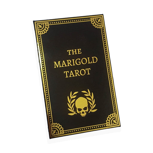 Marigold Tarot Classic 3rd edition, musta foliointi - Amrit Brar - Tarotpuoti