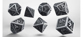 Metal Dwarven Dice Set - Q workshop - Tarotpuoti