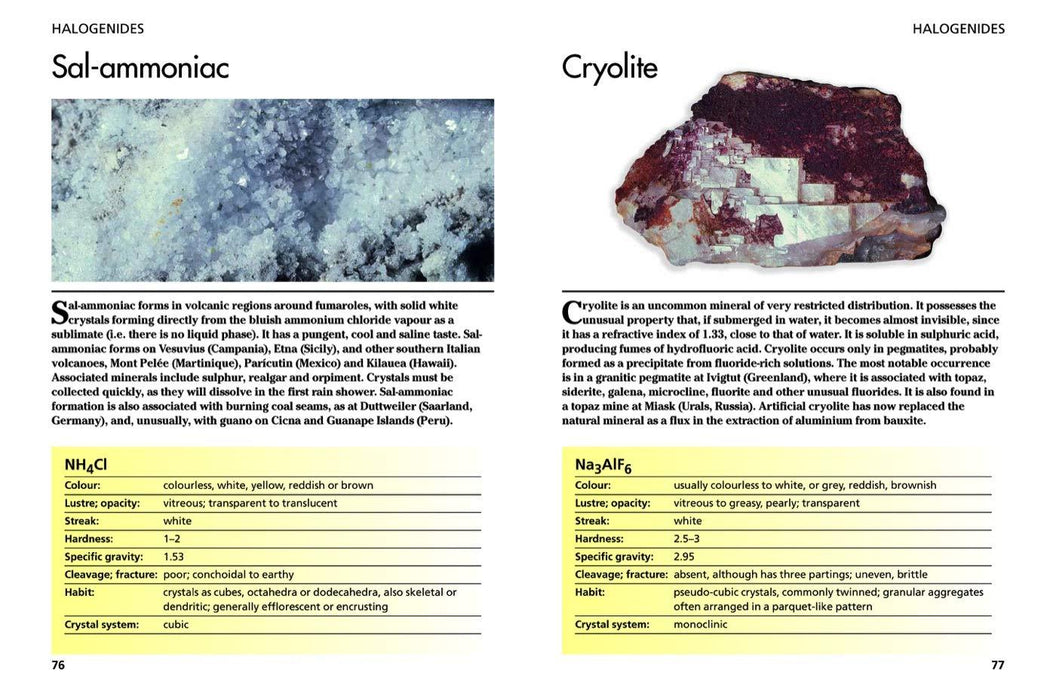 Minerals and Gemstones: 300 of the Earth's Natural Treasures - David C Cook - Tarotpuoti