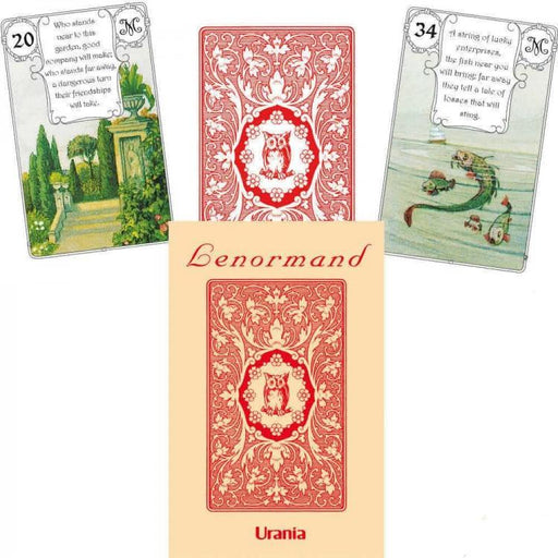 Mlle Lenormand Red Owl - Tarotpuoti