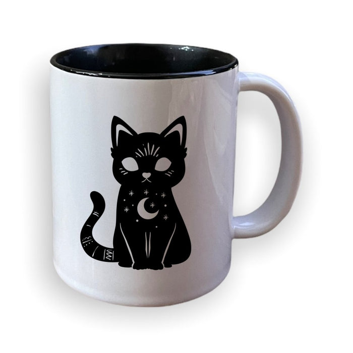 Moon Cat Mug - Tarotpuoti