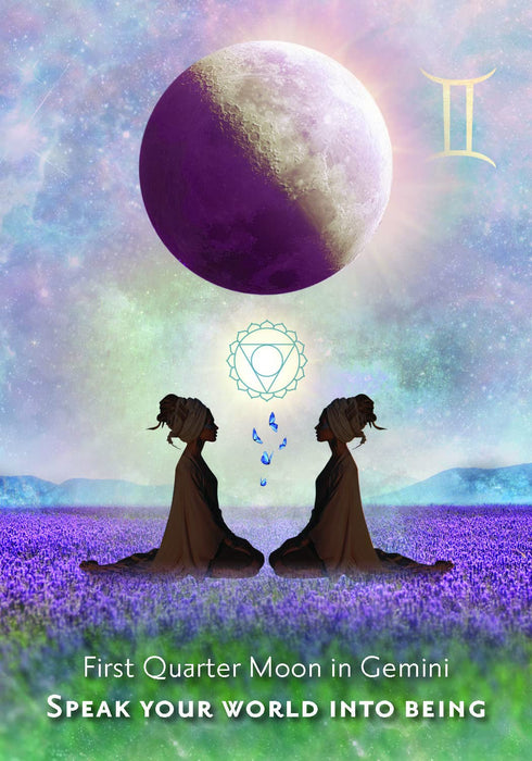 Moonology™ Manifestation Oracle: A 48-Card Deck and Guidebook Cards – Yasmin Boland - Tarotpuoti