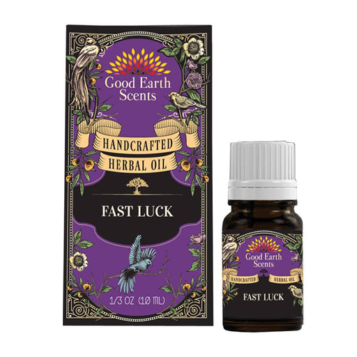 Nopeasti onnea - Fast Luck Yrttiöljy 10 ml 100% Pure Loitsuöljy - Tarotpuoti