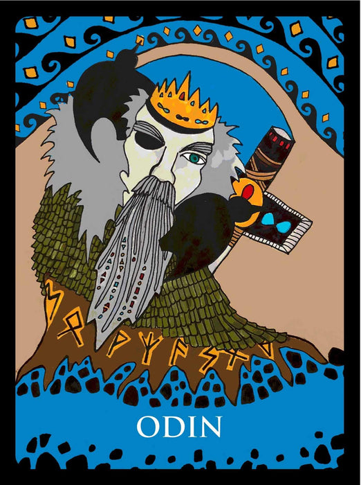 Odin and the Nine Realms Oracle - Sonja Grace - Tarotpuoti