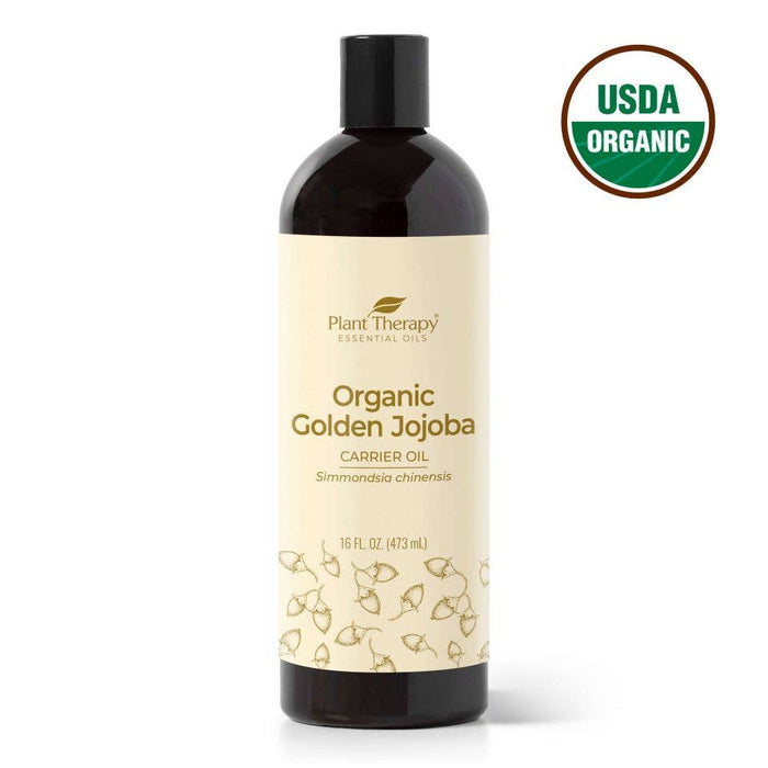 Organic Golden Jojoba Carrier Oil 473ml - Tarotpuoti