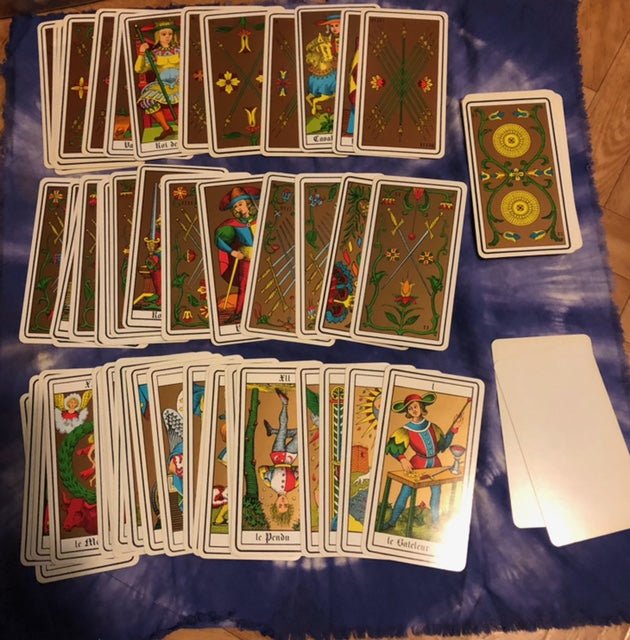 Oswald Wirth Tarot Deck (vintage 1977)(preloved/käytetty) - Tarotpuoti