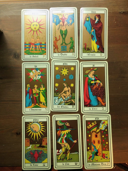 Oswald Wirth Tarot Deck (vintage 1977)(preloved/käytetty) - Tarotpuoti