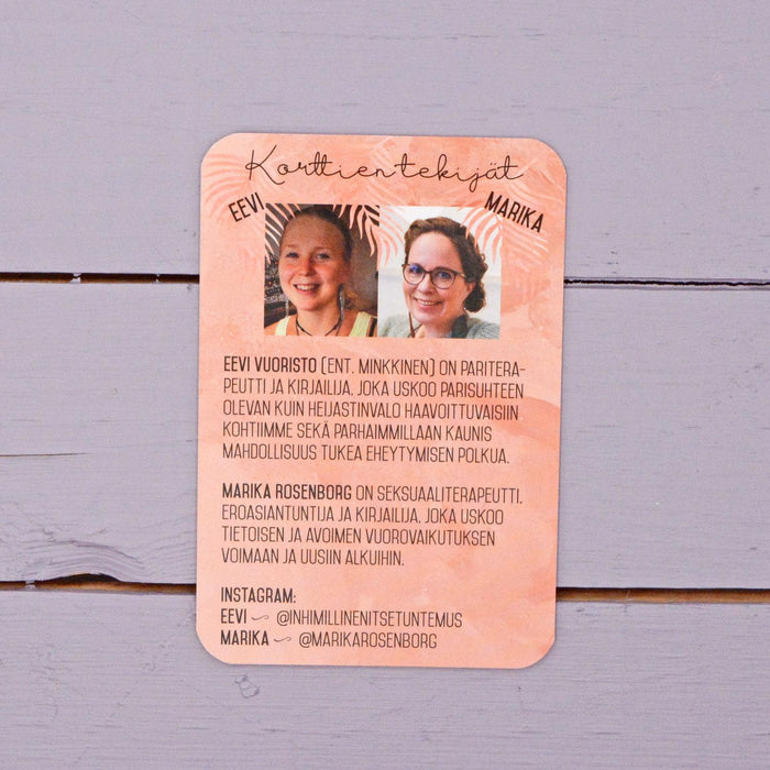 Parisuhteen keskustelukortit - Hidasta Elämää