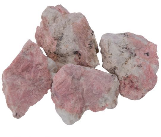 Petalite pink small drum-ground approx. 1cm, RUbicon, Namibia