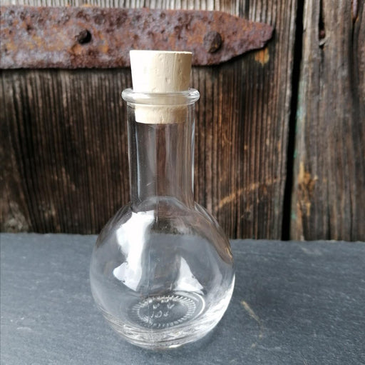 Pullo eliksiirille, 100ml pyöreä - Tarotpuoti