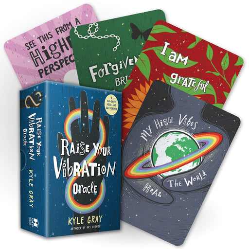 Raise Your Vibration Oracle: A 48-Card Deck and Guidebook - Tarotpuoti