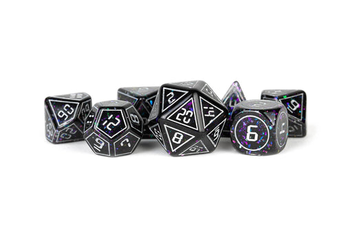 Roolipeli nopat 16mm Framed Void - Metallic Dice Games - Tarotpuoti