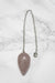 Ruusukvartsi heiluri - Classic Rose Quartz Pendulum - Tarotpuoti