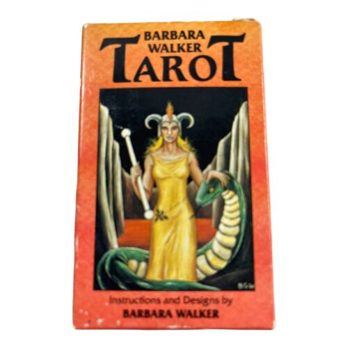 Barbara Walker Tarot 1986 vintage AG Muller - Barbara Walker (vintage, OOP, rare)(Preloved/käytetty)
