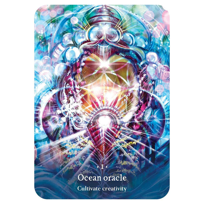 Sacred Sea Oracle: Divine into the Depth of Your Cosmic Soul - Justine Serebrin - Tarotpuoti