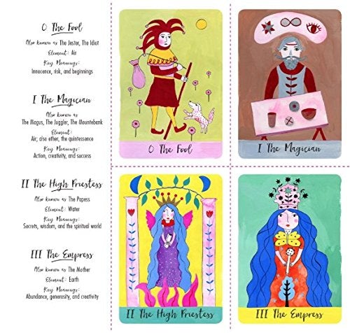 Scratch & Create Magical Tarot: Scratch and Reveal 78 Original Art Tarot Cards - Marenthe Otten - Tarotpuoti