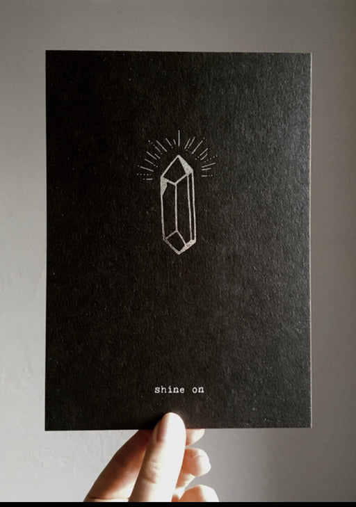 Shine On A5 kohopainatus - Anna Cosma - Tarotpuoti