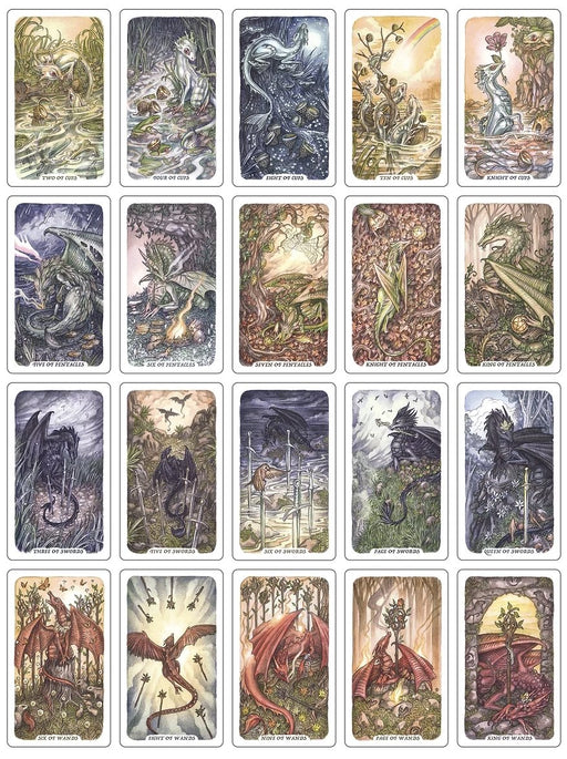 Smoke, Ash & Embers Tarot Deck - Stephanie Burrows & Adam Oehlers - Tarotpuoti