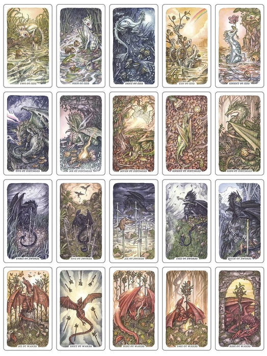 Smoke, Ash & Embers Tarot Deck - Stephanie Burrows & Adam Oehlers - Tarotpuoti