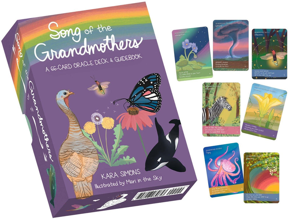 Song of the Grandmothers Oracle (1st.edition)- Kara Simons, Mari in the Sky (Indie, Import) UUTUUS MARRASKUU 2022) - Tarotpuoti