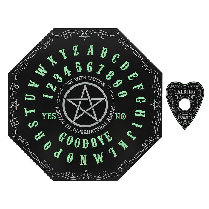 Spiritismilauta Glow in the Dark Octagon Spirit Board