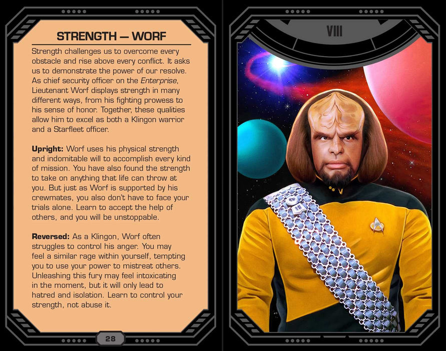 Star Trek: The Next Generation Tarot Deck and Guidebook - Tori Schafer, Nicky Barkla - Tarotpuoti