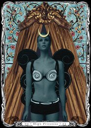 Steampunk Tarot (limited mono pearl edition #23) - Charissa Drengsen (2010, OOP, Indie, preloved/käytetty) - Tarotpuoti